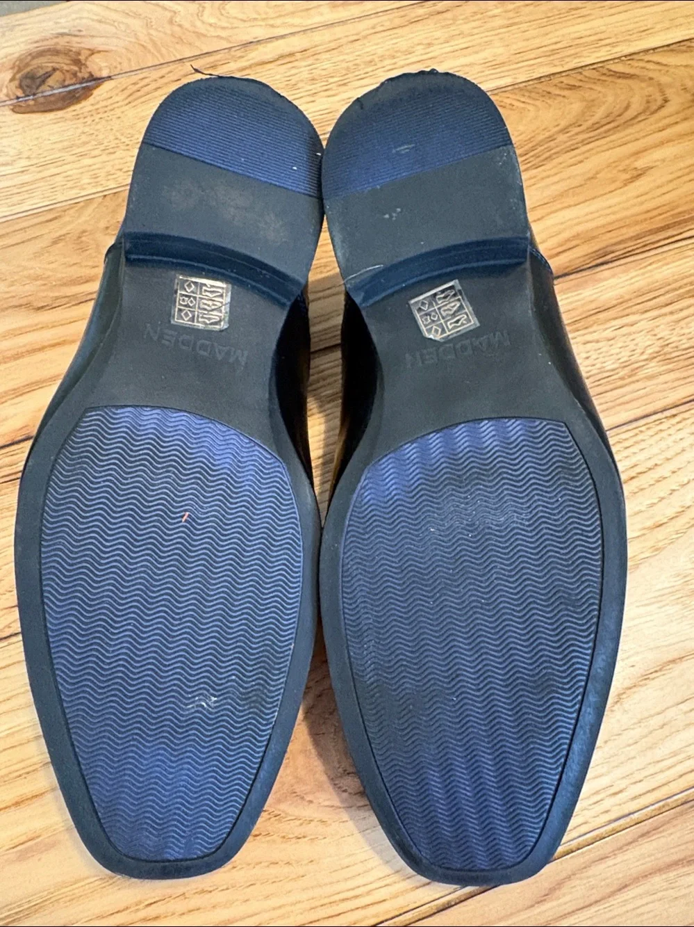 Madden Men’s Black Leather Dress Shoes